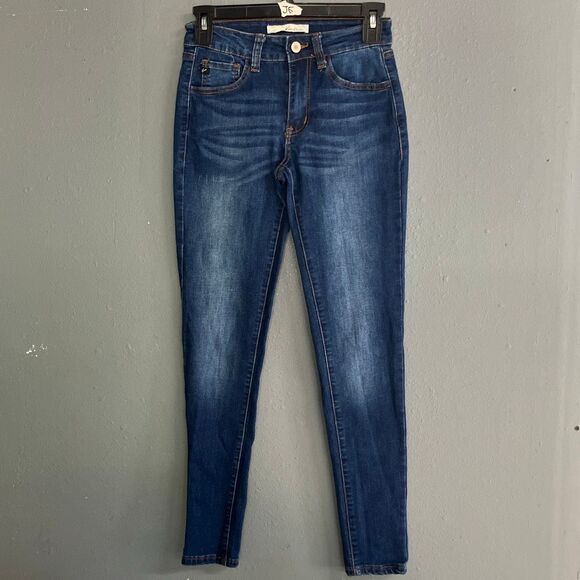 Kancan high rise dark wash jeans size 1/24 - Picture 1 of 8